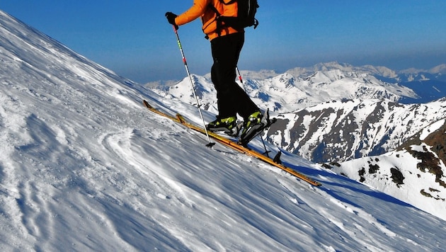 Der Tourengeher war am Samstag mit einem Kollegen in Richtung Juppenspitze aufgebrochen. (Symbolbild) (Bild: Paul Sodamin)