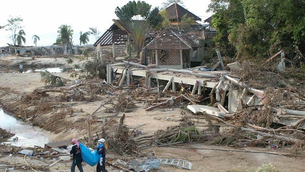 The disaster killed around 230,000 people (Bild: AFP)