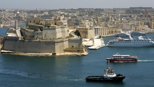 Der Hafen der maltesischen Hauptstadt Valletta (Bild: AFP PHOTO/ANDREAS SOLARO)