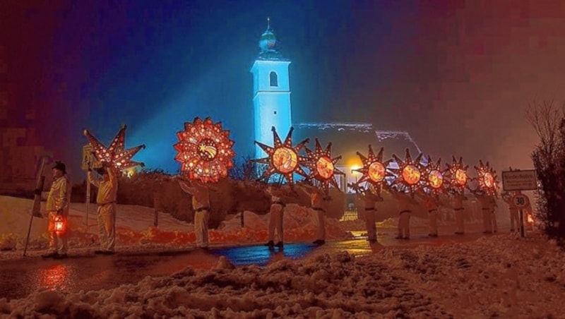 Stainach wurde vor 89 Jahren erstmals Schauplatz des Glöcklerlaufs. (Bild: Wolfgang Fuchs/Travel Photography)