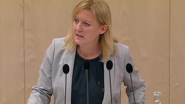 Sandra Kern (ÖVP) (Bild: Screenshot/ORF)