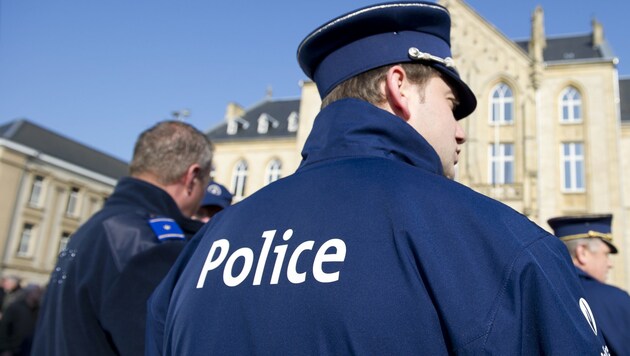 Belgische Polizei (Symbolbild) (Bild: AFP)