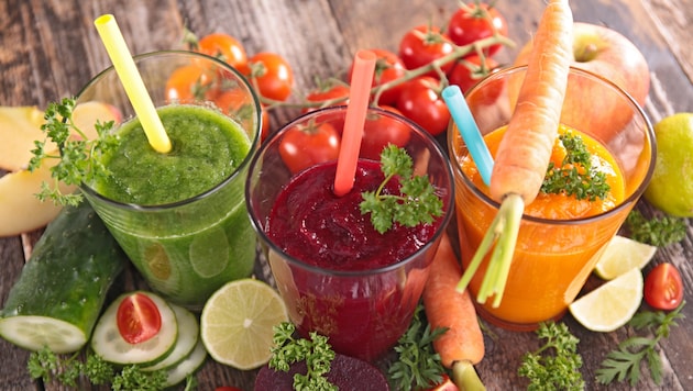 Smoothies gibt es in verschiedensten Varianten. Selbstgemacht sind die am besten. (Bild: M.studio/stock.adobe.com)