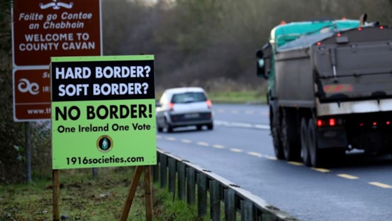 Die Grenze zwischen der Republik Irland und Nordirland (Bild: The Associated Press)
