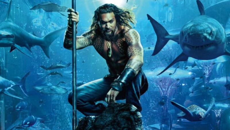 Hollywood Beau Jason Momoa kehrt wieder zurück auf die Leinwand. „Aquaman 2: Lost Kingdom“ ab Donnerstag im Kino.  (Bild: Warner Bros. Entertainment)