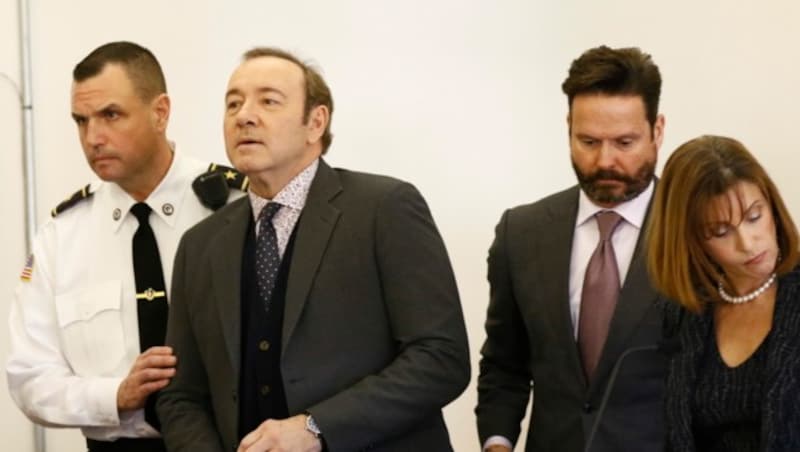 Kevin Spacey vor Gericht (Bild: AFP)