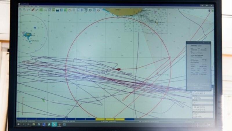 Die Route der Sea-Watch 3 - vor der Küste von Malta mussten Dutzende Flüchtlinge wochenlang ausharren, bis sie auf der Insel Land betreten durften. (Bild: twitter.com)