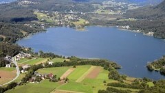 Am Keutschacher See wurde nach dem Kind gesucht. (Bild: Eggenberger)