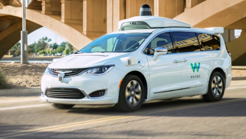 Ein selbstfahrendes Auto der Google-Schwester Waymo (Bild: Waymo)