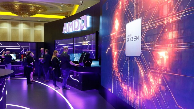 AMD ist neben Intel der zweite große Hersteller von PC-Prozessoren. (Bild: AMD)