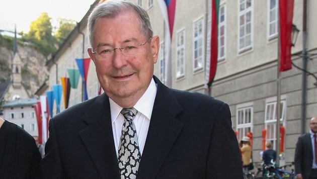 Der ehemalige Generaldirektor der Raiffeisenlandesbank Oberösterreich, Ludwig Scharinger (Bild: APA/Neumayr/MMV)