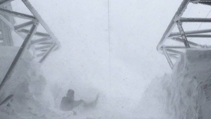 Schneehölle am Dachsteingletscher (Bild: Dachsteingletscher/zVg)