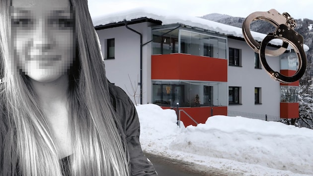 Irene P. (20) wurde am 20. Oktober im Stiegenhaus ihres Wohnhauses in Zell am See erschossen. (Bild: Roland Hoelzl)