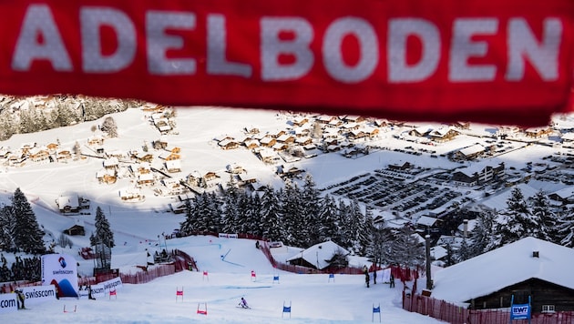 Können die Rennen von Adelboden stattfinden? (Bild: APA/KEYSTONE/JEAN-CHRISTOPHE BOTT)