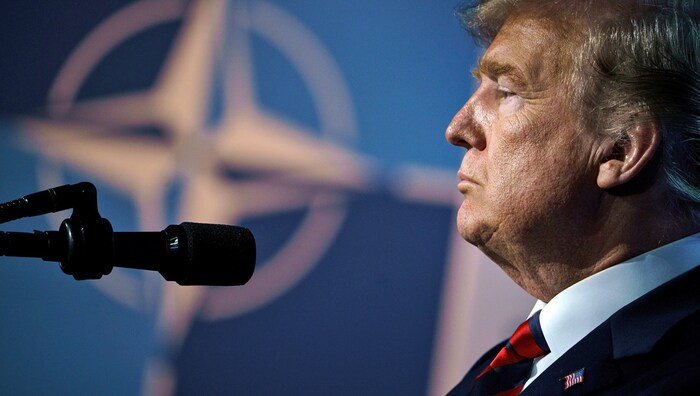 Trump treibt die NATO-Staaten vor sich her.