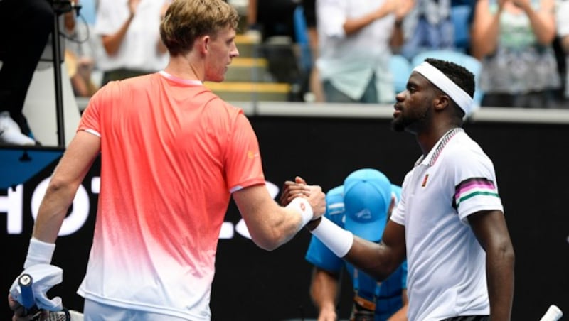 Frances Tiafoe (rechts) (Bild: AP)