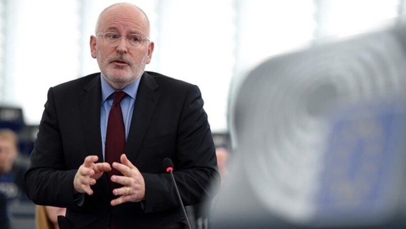 Frans Timmermans (Bild: AFP )