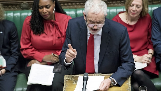 Labour-Chef Jeremy Corbyn (Bild: AP)
