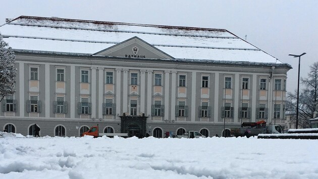 Auch Klagenfurt bekam seinen ersten Schnee 2019. (Bild: Clara Milena Steiner)