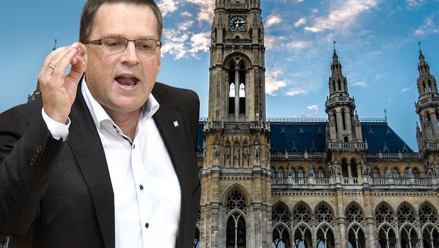 ÖVP-Abgeordneter August Wöginger: „Wien bleibt das Problem.“ (Bild: APA/Herbert Pfarrhofer, krone.at-Grafik, stock.adobe.com)