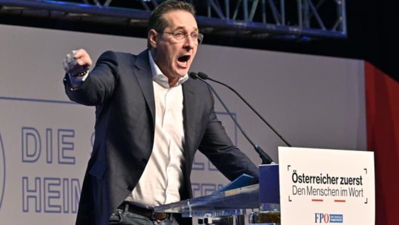 Vizekanzler Heinz-Christian Strache (Bild: APA/HANS PUNZ)