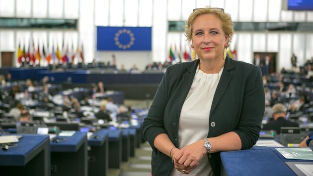 Die Salzburgerin Claudia Schmidt ist seit 2014 EU-Abgeordnete der ÖVP. (Bild: Martin Lahousse)