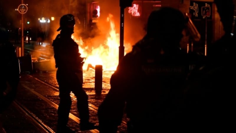 „Gelbwesten“-Protest in Bordeaux (Bild: AFP)