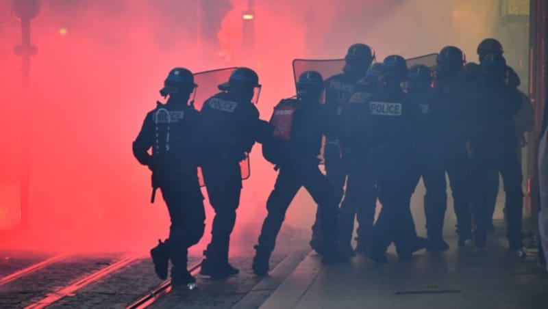 „Gelbwesten“-Protest in Bordeaux (Bild: AFP)