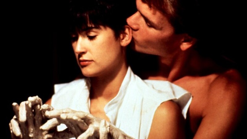 Demi Moore und Patrick Swayze in „Ghost - Nachricht von Sam“ (Bild: Everett Collection / picturedesk.com)