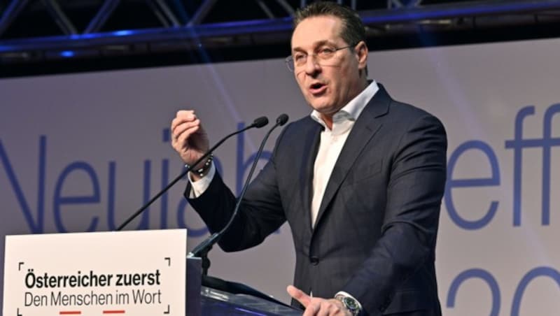 Vizekanzler Heinz-Christian Strache (Bild: APA/HANS PUNZ)