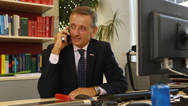 Wilfried Lehner, Leiter der Finanzpolizei im Finanzministerium (Bild: Arnd Oetting)