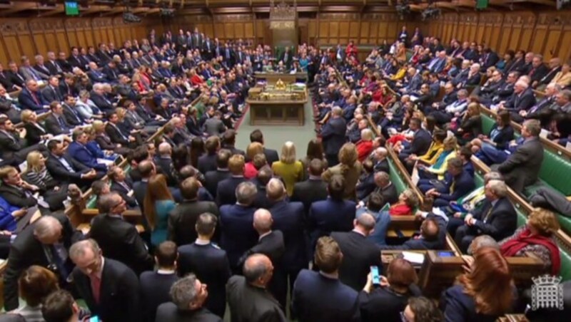 Das britische Parlament (Bild: APA/AFP/PRU/HO)