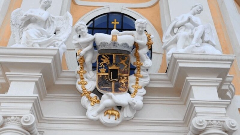 Das Wappen der Esterhazys (Bild: Reinhard Judt)