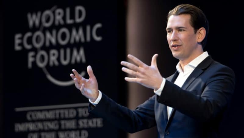 Bundeskanzler Sebastian Kurz (Bild: APA/KEYSTONE/LAURENT GILLIERON)