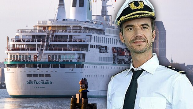 Florian Silbereisen muss mit seinem Traumschiff vorerst im Hafen bleiben. (Bild: ZDF, dpa, krone.at-Grafik)