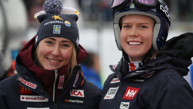 Lin Ivarsson und Lisa Hörnblad (Bild: GEPA)