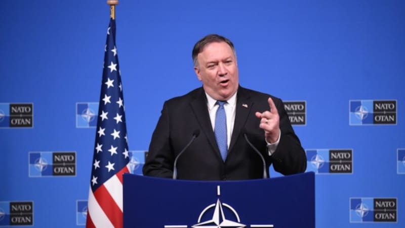 US-Außenminister Mike Pompeo soll Berichten zufolge im Februar nach Ungarn zu Gesprächen mit der Regierung in Budapest fliegen. (Bild: APA/AFP/JOHN THYS)