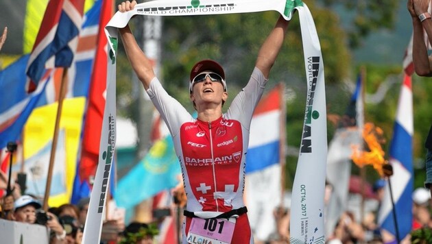 Ironman-Weltmeisterin Daniela Ryf (Bild: (AP Photo/Marco Garcia))