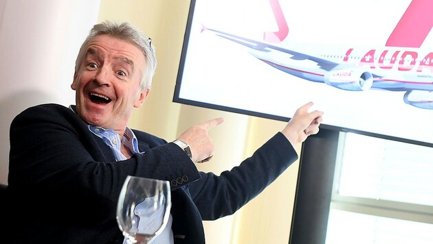 Ryanair-CEO Michael O‘Leary (Bild: APA/Helmut Fohringer)