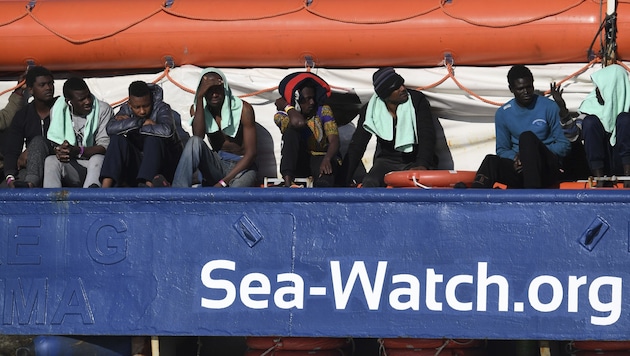 Das NGO-Schiff Sea-Watch 3 (Archivbild) (Bild: ASSOCIATED PRESS)