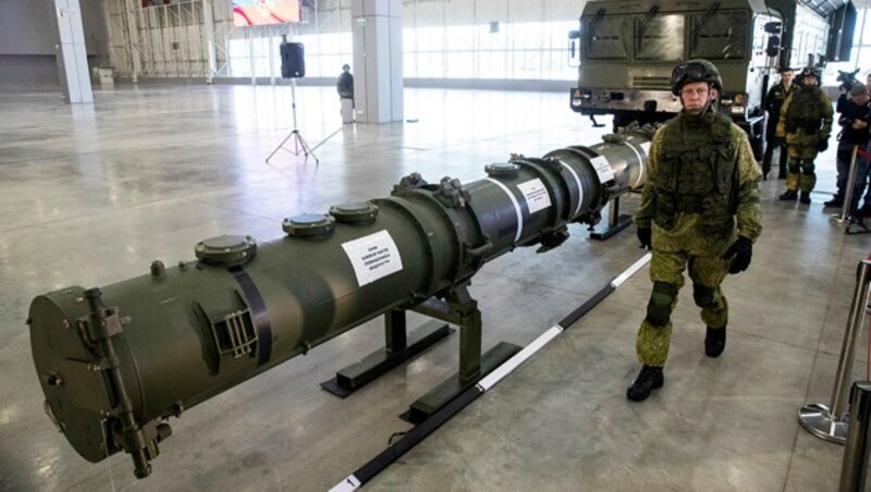 Der russische Marschflugkörper 9M729 (Bild: AP)