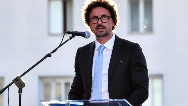 Italiens Verkehrsminister Danilo Toninelli (Bild: AFP)