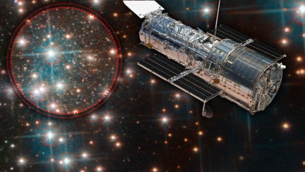 (Bild: ESA/Hubble, NASA, Bedin et al.; (CC BY 4.0), NASA, krone.at-Grafik)