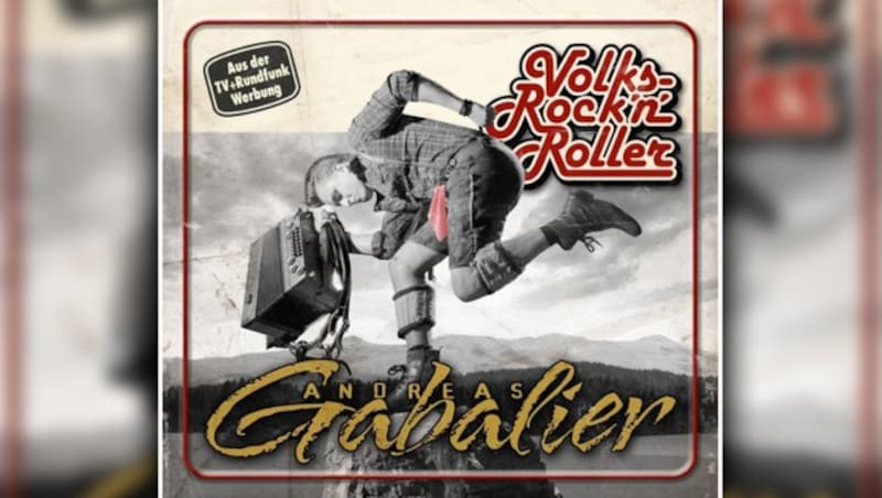 Stein des Anstoßes: Das Gabalier-Plattencover, auf dem Kritiker ein Hakenkreuz sehen (Bild: Screenshot/Amazon, krone.at-Grafik)