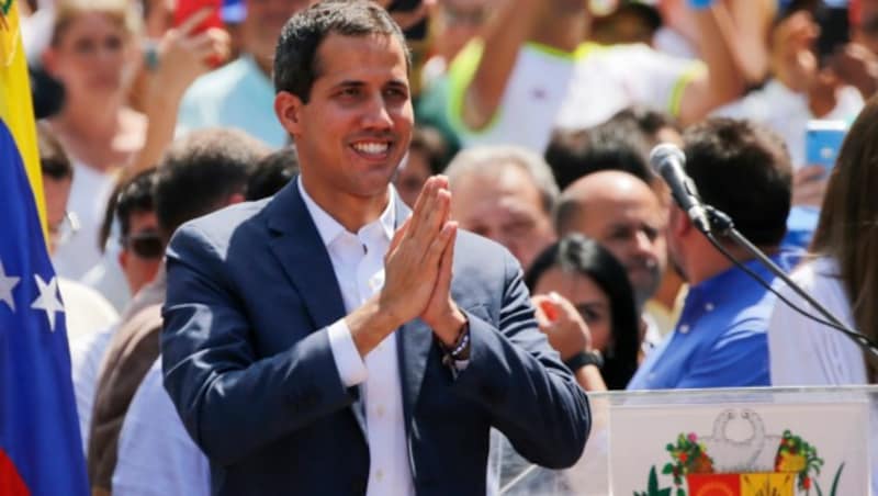 Juan Guaido (Bild: AP)