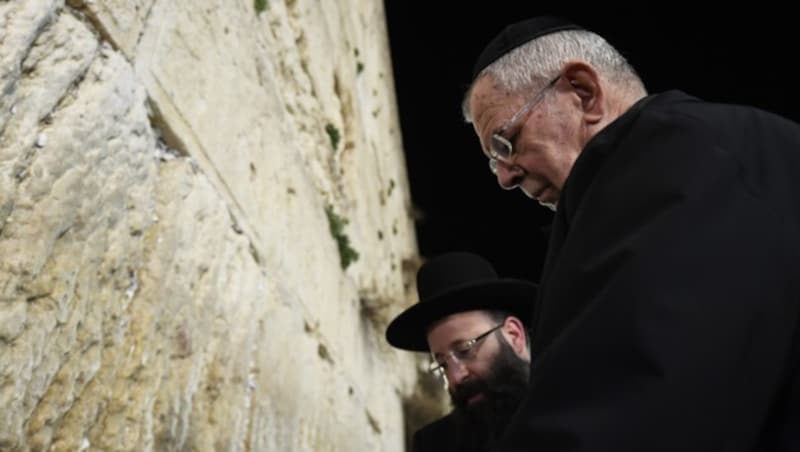 Alexander Van der Bellen in Israel (Bild: APA/ROBERT JAEGER)