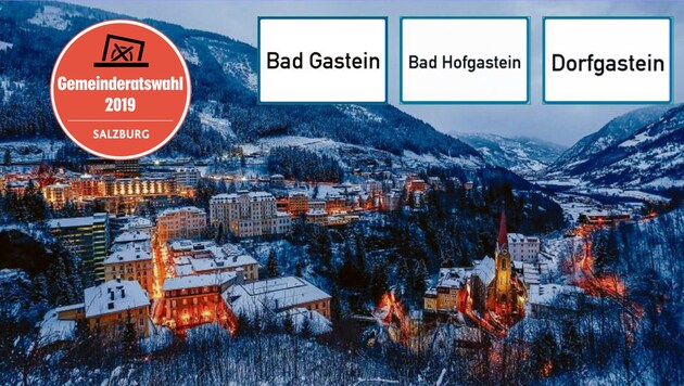 Winterstimmung in Bad Gastein: Jetzt bringen auch Investoren Licht, bis 2023 soll der Straubingerplatz neu erstrahlen (Bild: Gerhard Schiel)