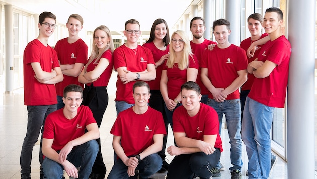 Die steirischen Teilnehmer bei den World Skills 2019 in Kasan (Russland). (Bild: SkillsAustria/Laresser)