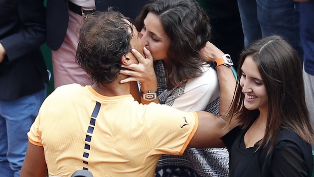 Rafael Nadal und seine Ehefrau Xisca Perello (Bild: AFP)