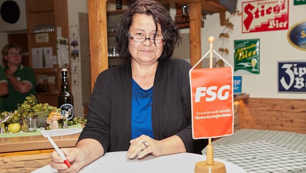 Betriebsratschefin Silvia Rentenberger-Enzenebner ist auch FSG- und ÖGB-Regionalvorsitzende (Bild: WWW.PHOTOINSTYLE.EU)